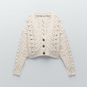 Cable Knit Cardigan